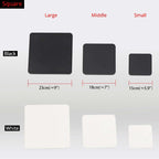 Klyne Minimalist Round/Square Outdoor Wall Lamp LED, Black/White
