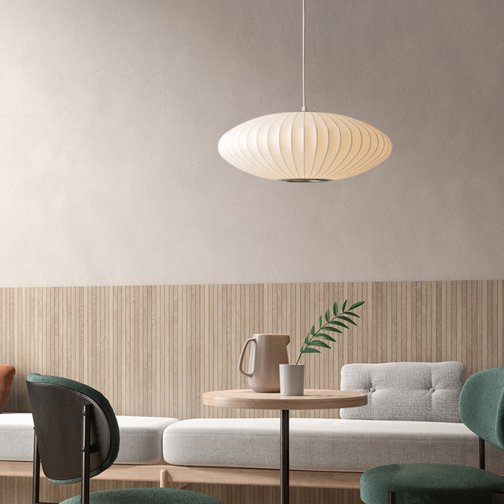 Solaira  – Silk Ceiling Light for Modern Interiors