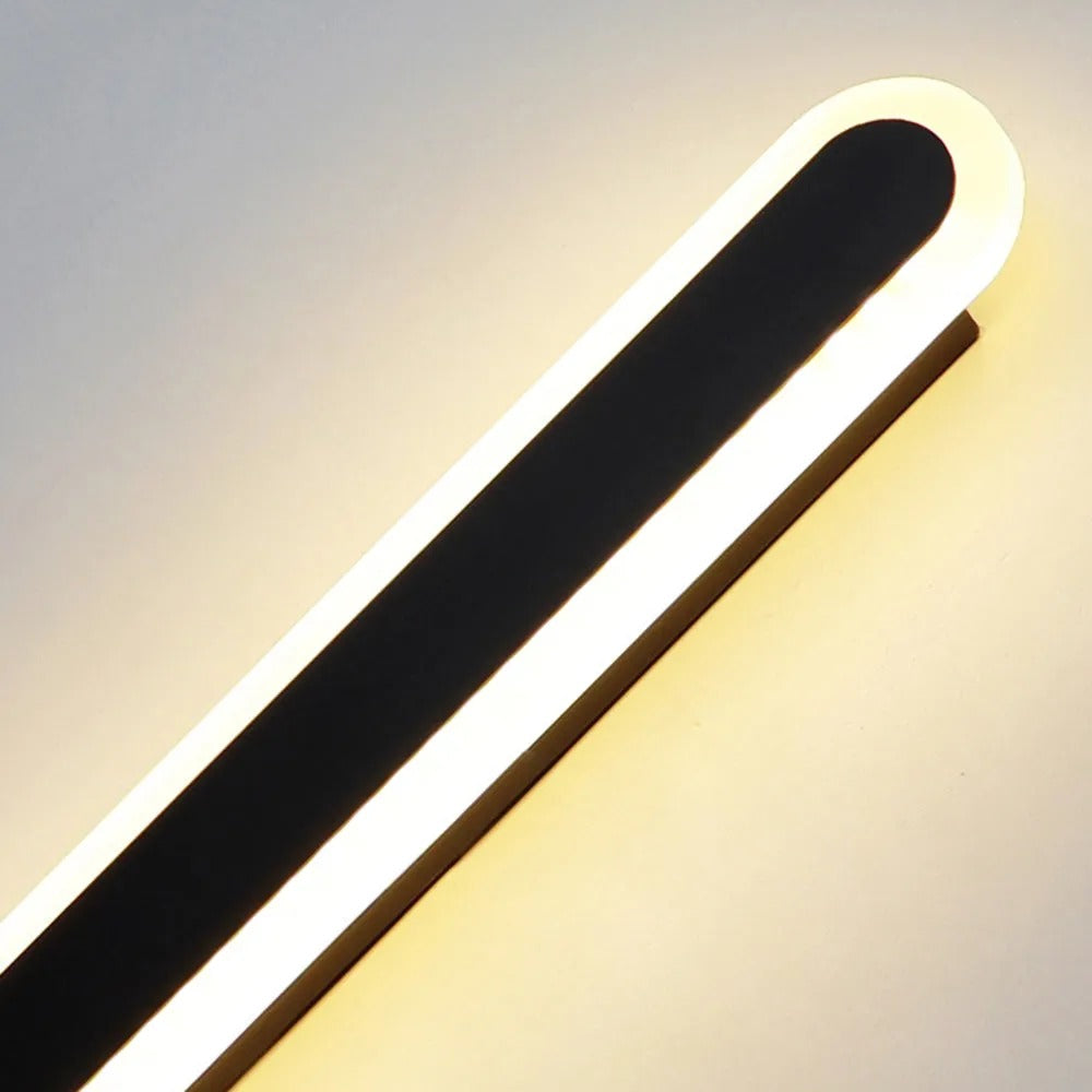 LumaLine Oval Wall Sconce – Sleek Outdoor & Indoor Lighting