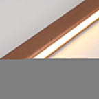 Thala Modern Linear Metal LED Pendant Light Black/Brown