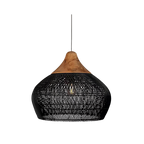 Solara Rattan Pendant – Handwoven Boho Ceiling Light for Natural Charm