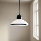 French Cream Wind Glass Pendant Light - Elegantly Designed Cream Glass Lamp
