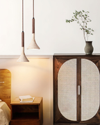Pendant Ceiling Light - Clarivo - Natural Wood Finish - Modern Minimal Lamp
