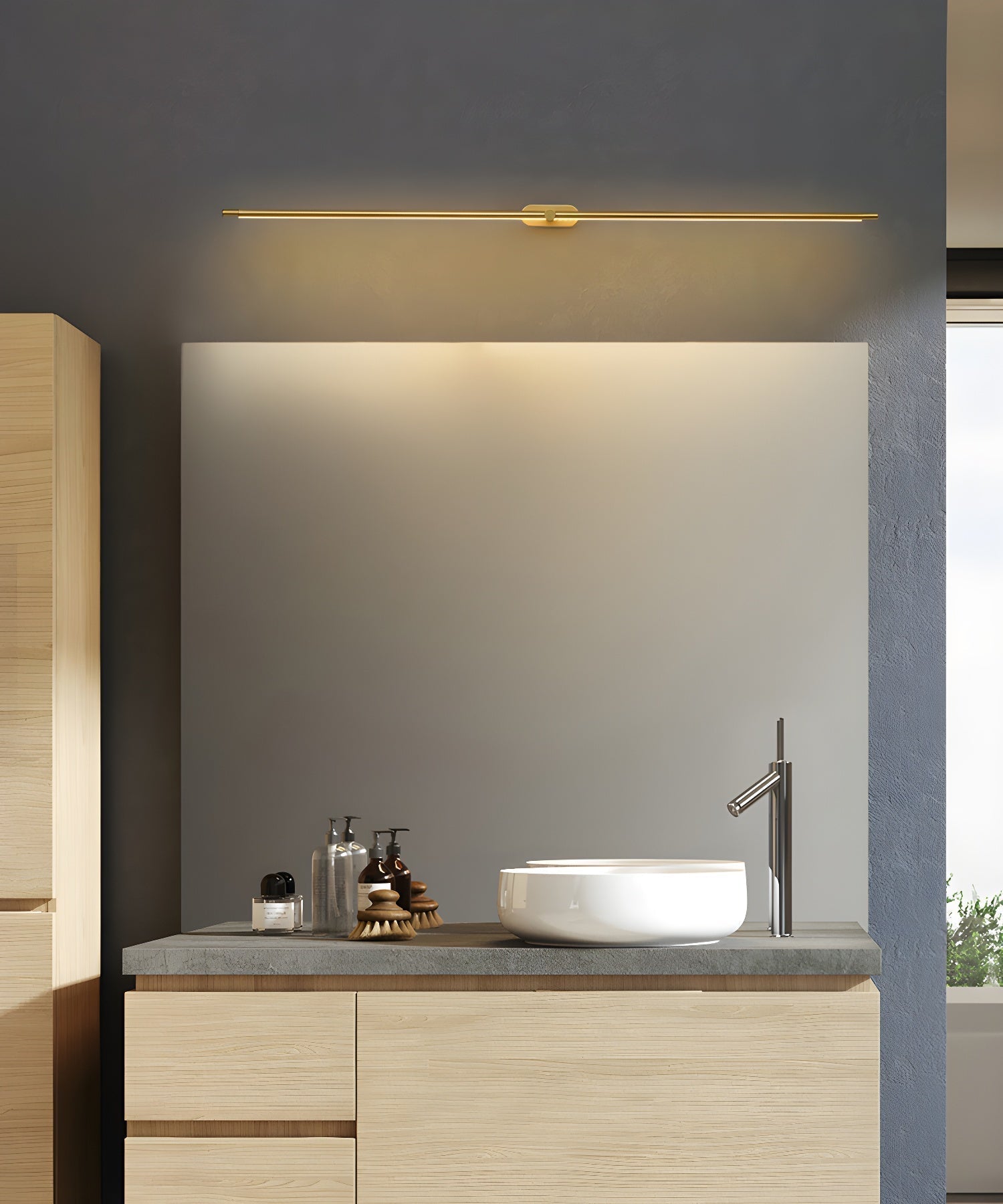Flano Minimalist Linear Rechargeable Wall Lamp