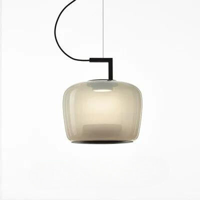 Modern Design LED Pendant Light – Glass and Aluminum Lighting Fixture for Kitchen and Dining Room