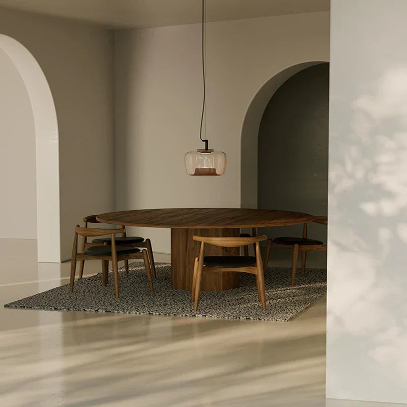 Modern Design LED Pendant Light – Glass and Aluminum Lighting Fixture for Kitchen and Dining Room