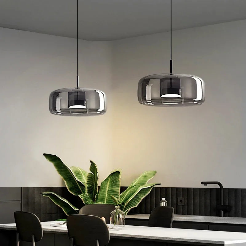 Glass Pendant Light