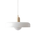 Pendant Ceiling Light - Haloria - Opal Halo Shade - Minimal Modern Design