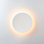 Klyne Minimalist Round/Square Outdoor Wall Lamp LED, Black/White
