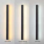 Silex Linear Outdoor Wall Lamp