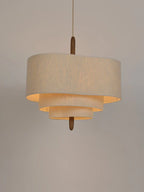 Fabric Pendant Light - Velura - Modern Chandelier Style - Elegant Ceiling Lamp