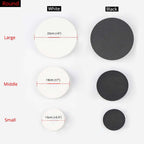 Klyne Minimalist Round/Square Outdoor Wall Lamp LED, Black/White