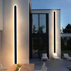 LumaLine Oval Wall Sconce – Sleek Outdoor & Indoor Lighting