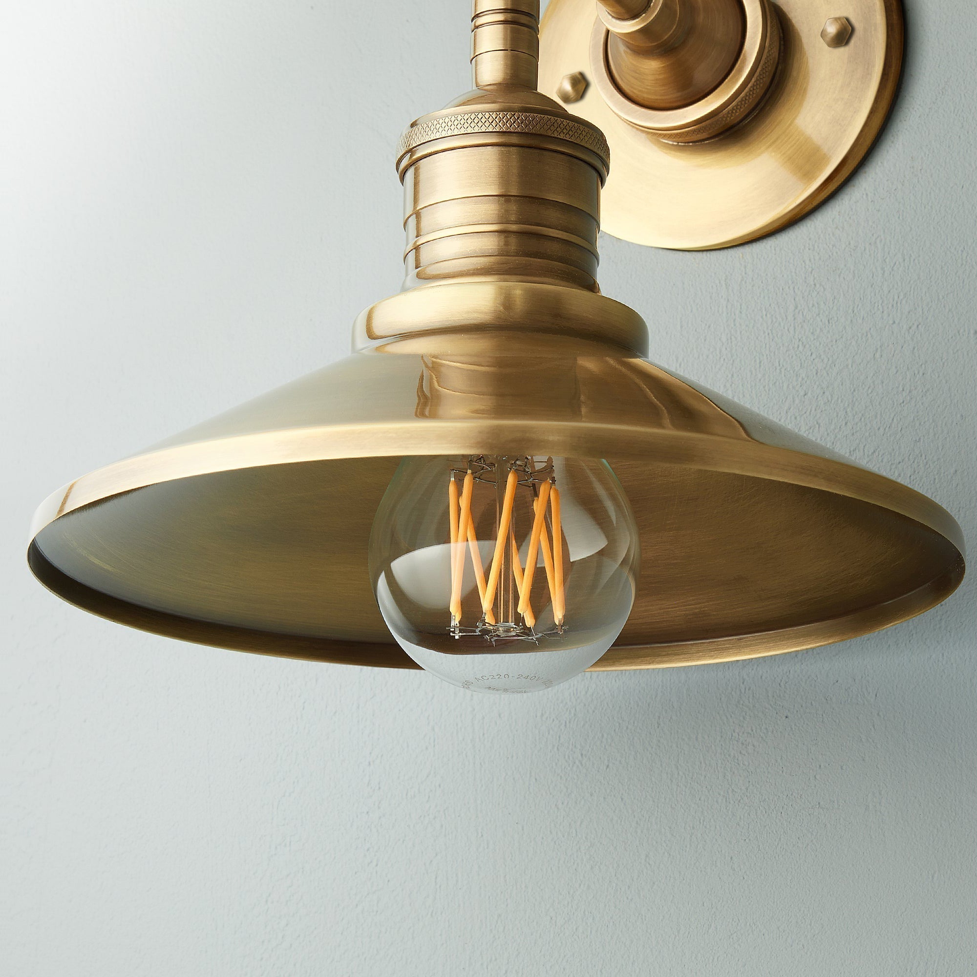 Liora Brass Wall Lamp